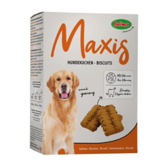 Picture of Bubimex Maxis Dog Biscuits - 1kg Crunchy Treats for Dogs